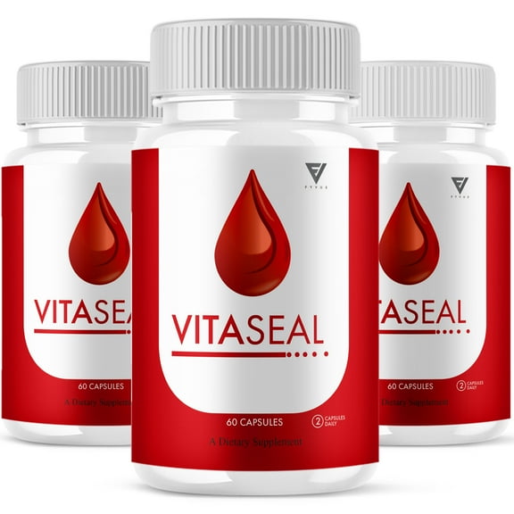 (3 Pack) VitaSeal Glycogen Support, Vita Seal Advanced Support (180 Capsules)