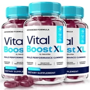 3 Pack Vital Boost XL Gummies with a Natural Daily Blend for Energy & Wellness | Great-Tasting, Easy-to-Chew Gummies 180 Gummies
