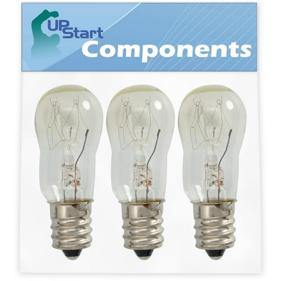 3-Pack WE05X20431 Dryer Light Bulb Replacement for General Electric DCXR453EV0AA Dryer - Compatible with WE4M305 Dryer Drum Light Bulb