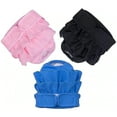thumbnail image 1 of 3 Pack Washable Dog Diapers Female,Reusable High Absorbent Doggie Diaper,No-Leak Puppy Panties for Girl Doggy in Heat Cycle,Period,Incontinence,Excitable Urination, 1 of 6