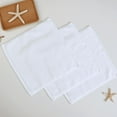 thumbnail image 1 of 3-Pack Washcloth Bundle, Soft 100% Cotton and Highly Absorbent Washcloth, 9.84 X 9.84 inch, Cleaning Rags for Housekeeping,White Rags, 1 of 7