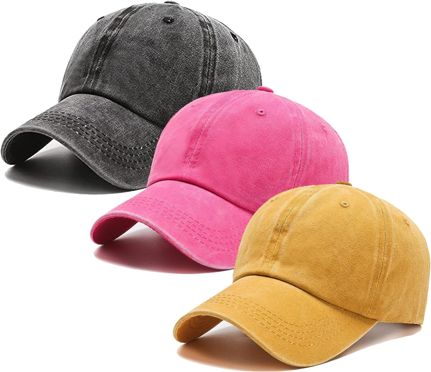 FANNOO Dog Paw Baseball Cap – Washed Cotton, Adjustable & Unisex - View #6