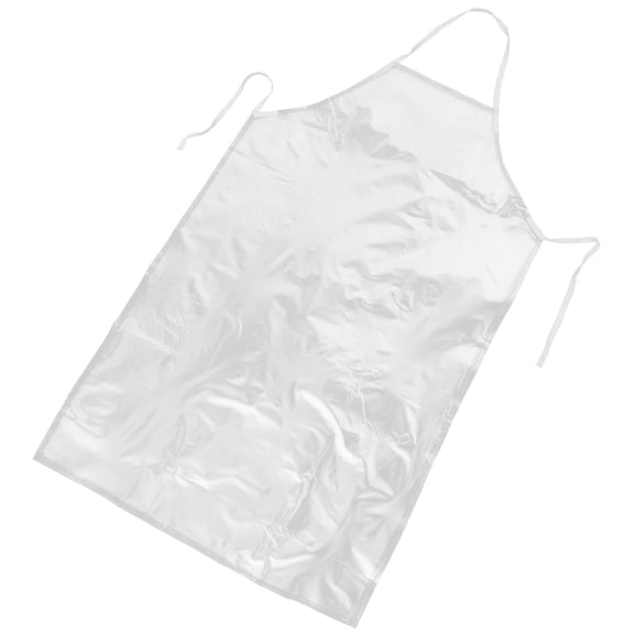 RENACLIPY Coophya Transparent Plastic Waterproof Kitchen Apron for Home Use 9Pcs