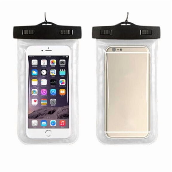 3 Pack Waterproof Floating Cell Phone Pouch, Dry Bag Case Cover for Samsung and Most Smartphones