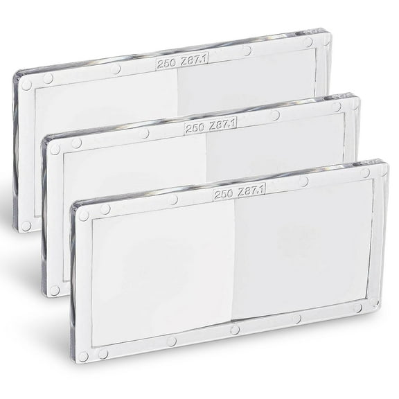 3/Pack Welding Helmet Magnifying Lens 2.0/2.5/3.0 Diopter Eye-Protecting Welder Accessories Magnifier Cheater Lens (2.5 Diopter)