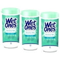 thumbnail image 1 of 3 Pack Wet Ones Sensitive Skin Moist Wipes Extra Gentle Hypoallergenic 40 Each, 1 of 6