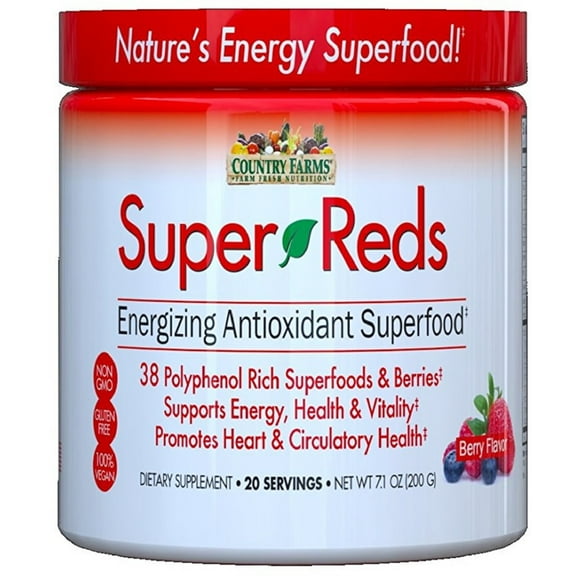 3 Pack - Windmill Country Farms Super Reds, Berry Flavor, 7.1 oz Jar 1 ea