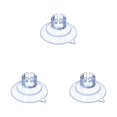 thumbnail image 1 of (3-Pack) Window Suction Cups with Hooks, Christmas Light Suction Cup Clips with Wire Slots, Clear Removable No‑Drill Suction Light Holders, for Home Window & Glass Door Decoration, 1 of 5
