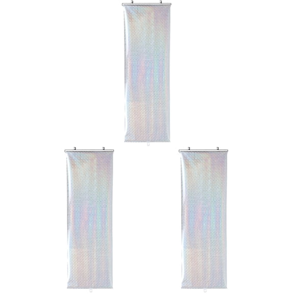 3-Pack Car Window Sunshade Curtains with Suction Cups, Windshield Baby Shade, 125x45CM Each