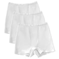 thumbnail image 1 of 3 Pack Women's Boyshorts Panties Cotton Boxer Briefs for Ladies Underwear Shorts with Cotton Crotch, 1 of 5