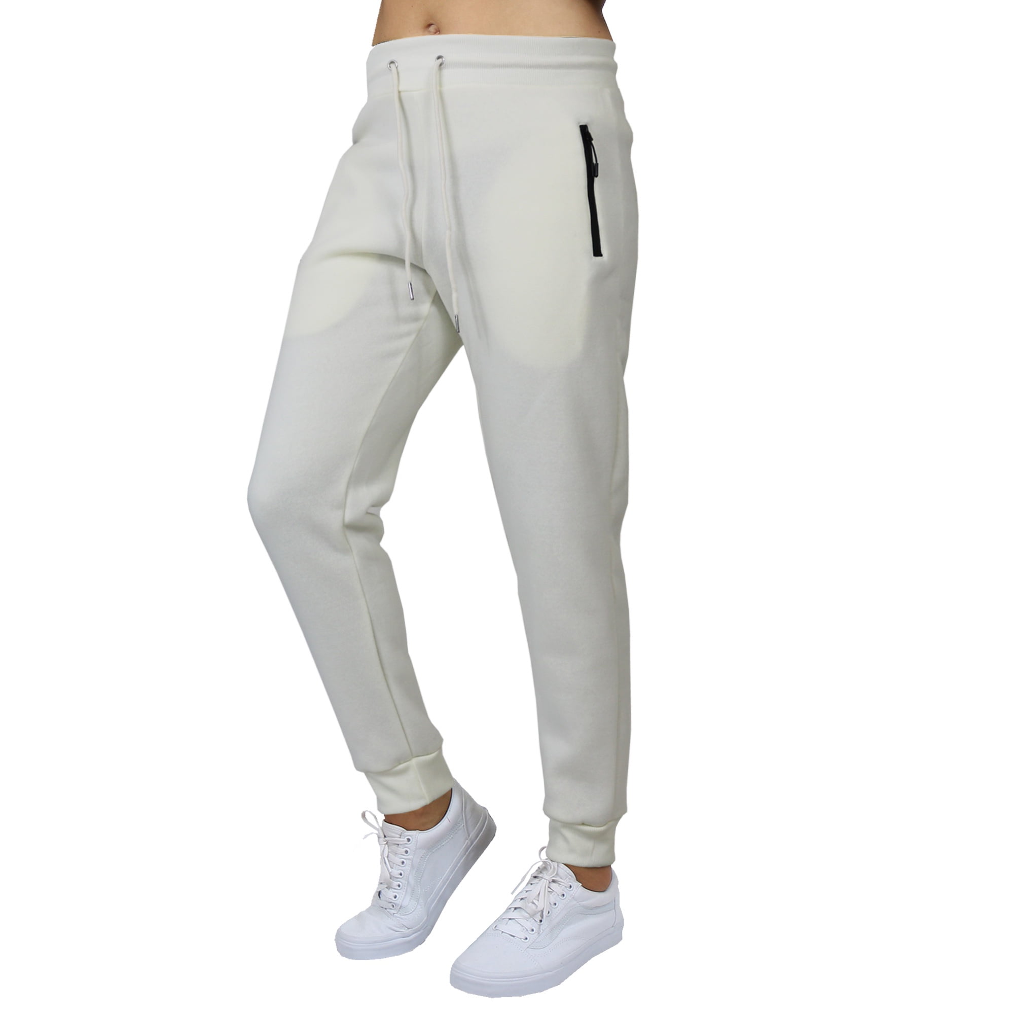 nike sweatpants with zipper pockets women's