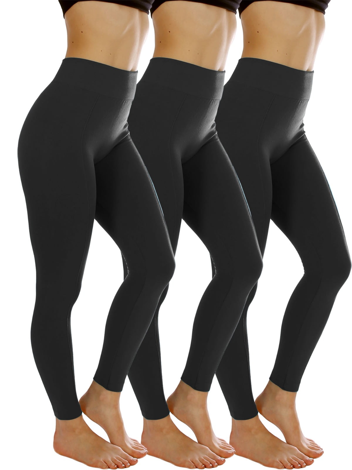 Women's High Waist Warm Fleece Lined Leggings