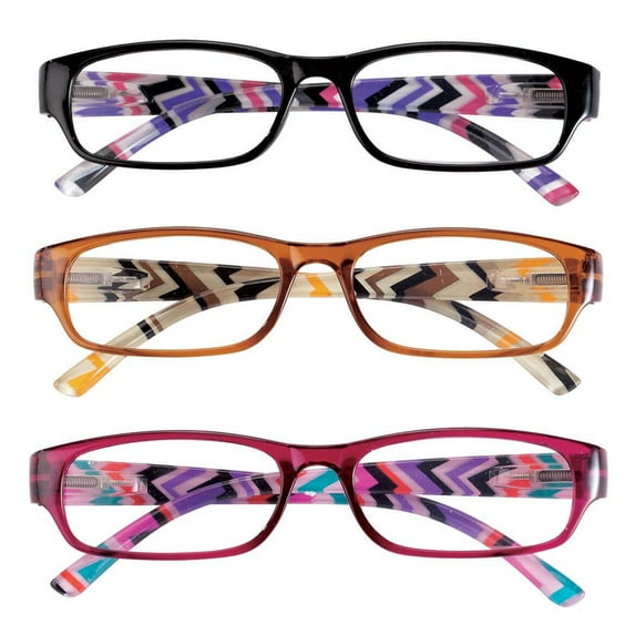 3 Pack Women's Reading Glasses
