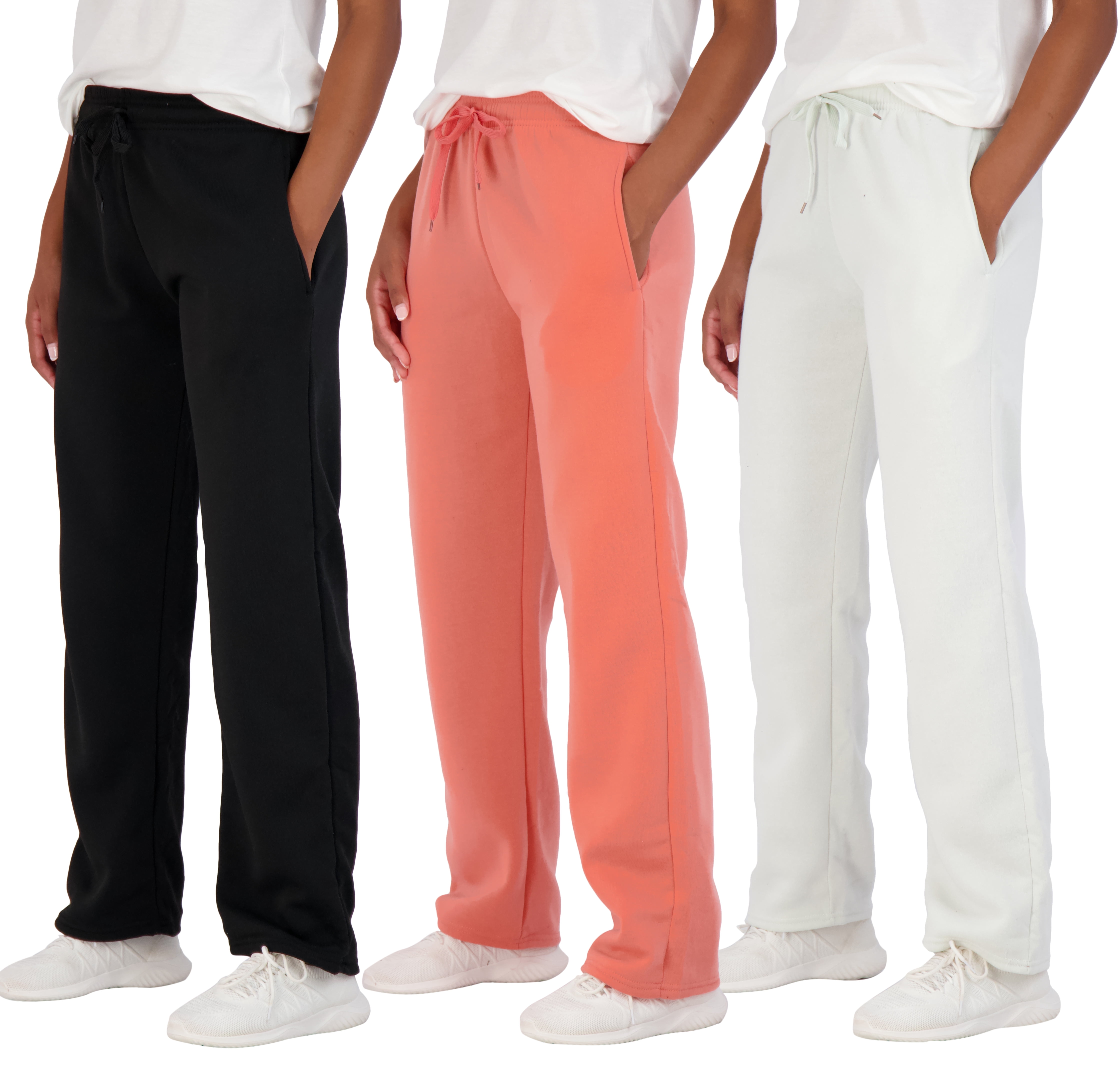 Open hem sweatpants women's sale