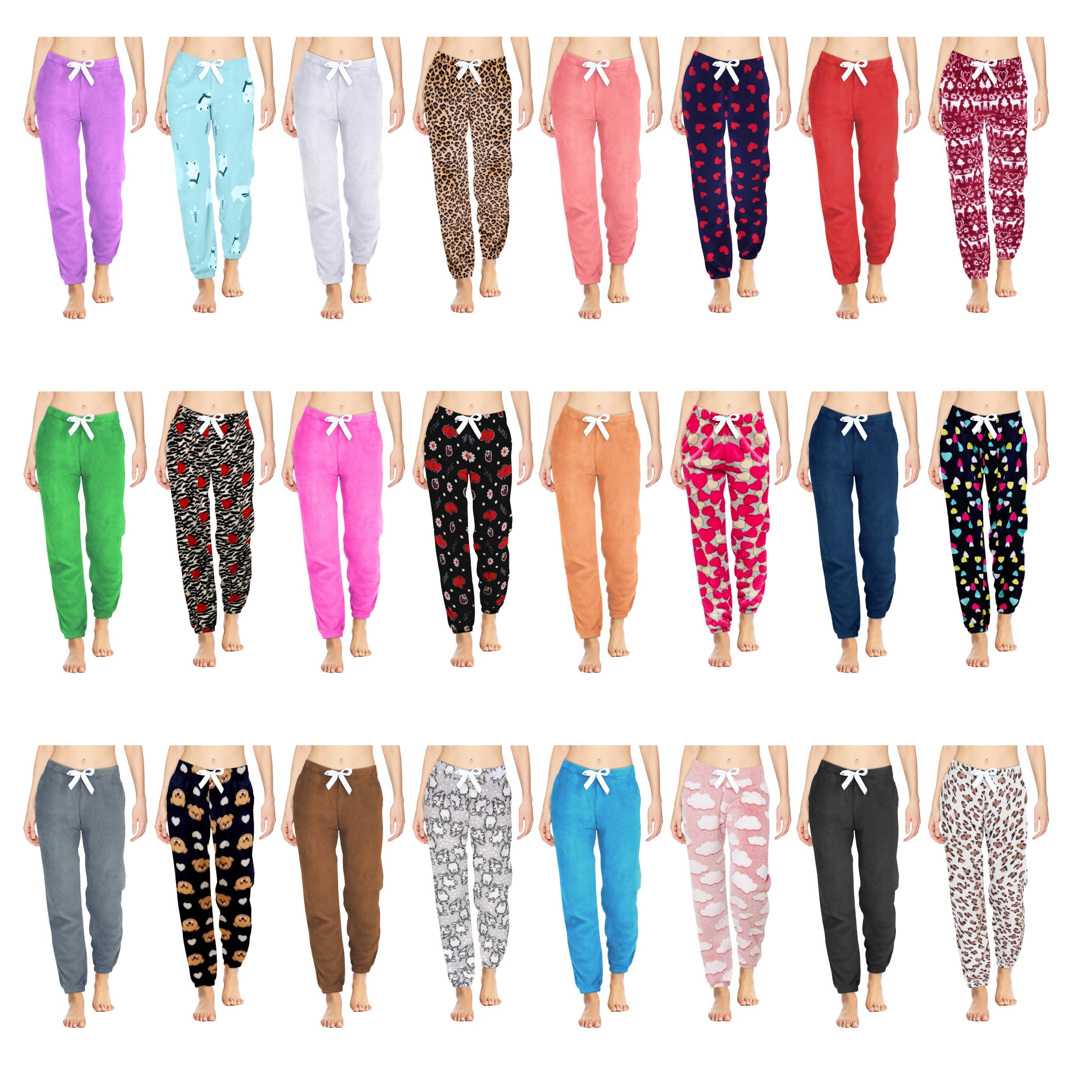 Walmart fleece pajama pants sale