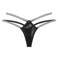 (3Pack)Womens Underwear Cotton Bikini Workout Underwear Plus Size
