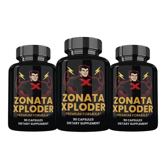 (3 Pack) Xploder Supplement Advanced Formula, Xploder for Men, Xploder Capsules - 270 Count