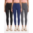 thumbnail image 1 of 3-Pack Yoga Leggings for Women Elastic Waist Butt Lifting Gym Yoga Pants Ultra Soft Basic Workout Pants, 1 of 11