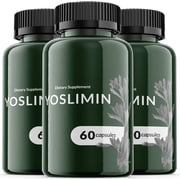 3 Pack Yoslimin - Keto Weight Loss Formula - Energy & Focus Boosting Dietary Supplements for Weight Management & Metabolism - Advanced Fat Burn Raspberry Ketones Pills - 180 Capsules