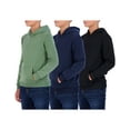 thumbnail image 1 of 3 Pack: Youth Fleece Long Sleeve Soft Pullover Hoodie Sweatshirt - Boys & Girls, 1 of 5
