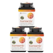 3 Pack | Youtheory Turmeric Extra Strength 1000mg 180 ct.