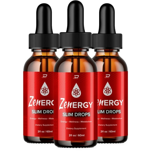 (3 Pack) Zenergy Metabolism Drops Liquid Supplement - Zenergy Drops, Zenergy Original Metabolic Support Supplement, Zenergy Drops Reviews (3 Month Supply)