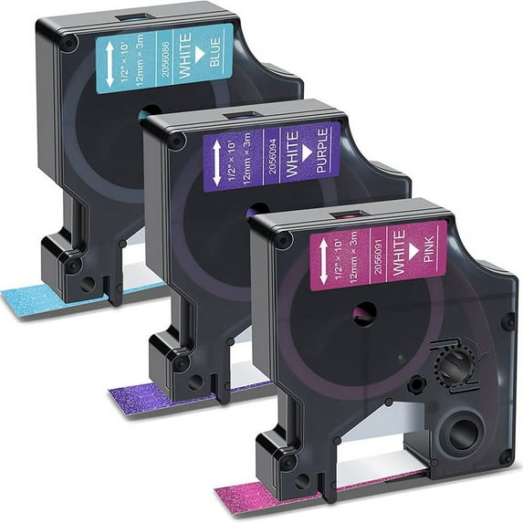 3-Pack for DYMO COLORPOP Label Tape for Label Maker, Label Manager