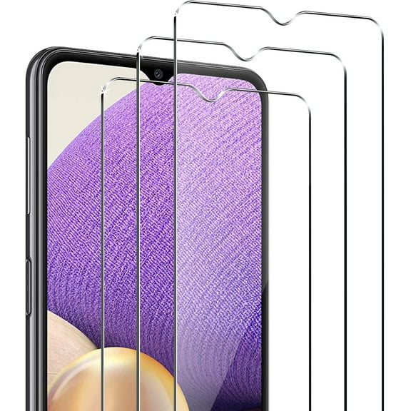 [3 Pack] for Samsung Galaxy A32 5G Screen Protector Tempered Glass Protective film 9H Hardness Anti-Scratch Bubble Free Ultra Clear