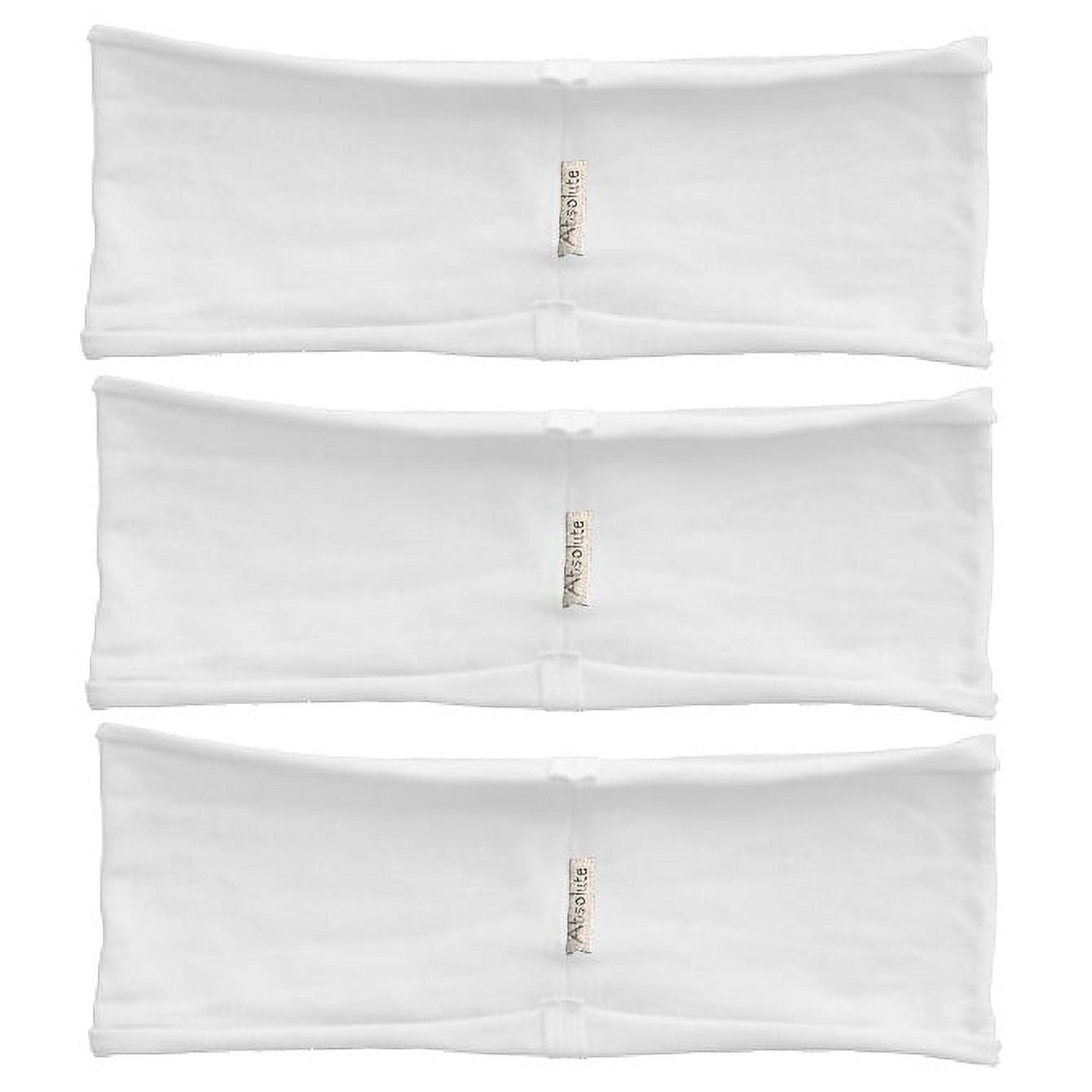 3-Pack hBand White yoga headband