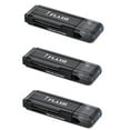 thumbnail image 1 of [3 Pack] iFlash USB 3.0 Dual Slot MicroSD - MicroSDHC - MicroSDXC - SDHC - SDXC Card Reader/Writer - Support SanDisk Kingston 256GB 128GB 64GB 32GB UHS-I Micro SDXC SDHC, Ultra/Extreme Speed, 1 of 1