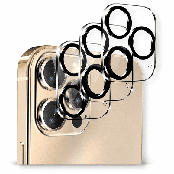 3 Pack iPhone 12 Pro Max Tempered Glass Camera Lens Protector