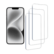 Qixxronics [3-Pack] iPhone 13 Tempered Glass Screen Protector, Anti Scratch, Bubble Free (6.1 inch)