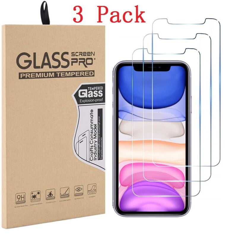 (3Pack) iPhone 13 mini / 12 mini Screen Protector, Tempered Glass
