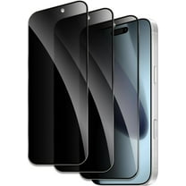 3 Pack for iPhone 17 Pro Max Privacy Screen Protector, 9H Anti Spy Dark Tempered Glass Screen Protector for iPhone 17 Pro Max, Easy Installation, Bubble Free