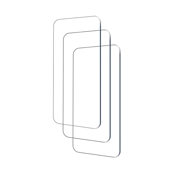 3-Pack for ( iPhone 6 ) Premium Tempered Glass Screen Protector with Crystal Clear HD Transparency, 9H Hardened Glass, Bubble-Free Adhesive, Scratch Resistant, Impact Protection, Smooth Touch Respons