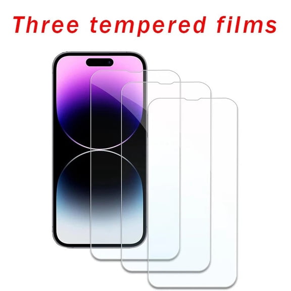 3 Pack ( iPhone X ) Premium Tempered Glass Screen Protector with HD Clarity, Full Coverage Protection, 9H Hardness, Anti-Shatter, Scratch Resistant, Fingerprint Resistant Coating, Bubble-Free, Ultra-