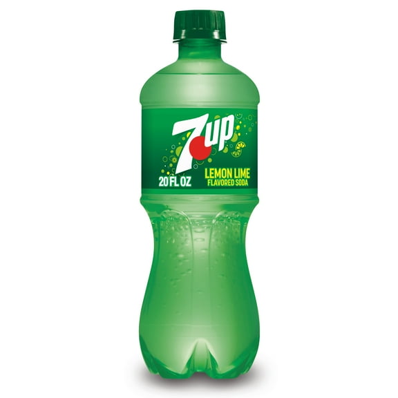 3 Pack of 7UP Soda, Lemon Lime Flavored - 20 oz (Packaging Varies)