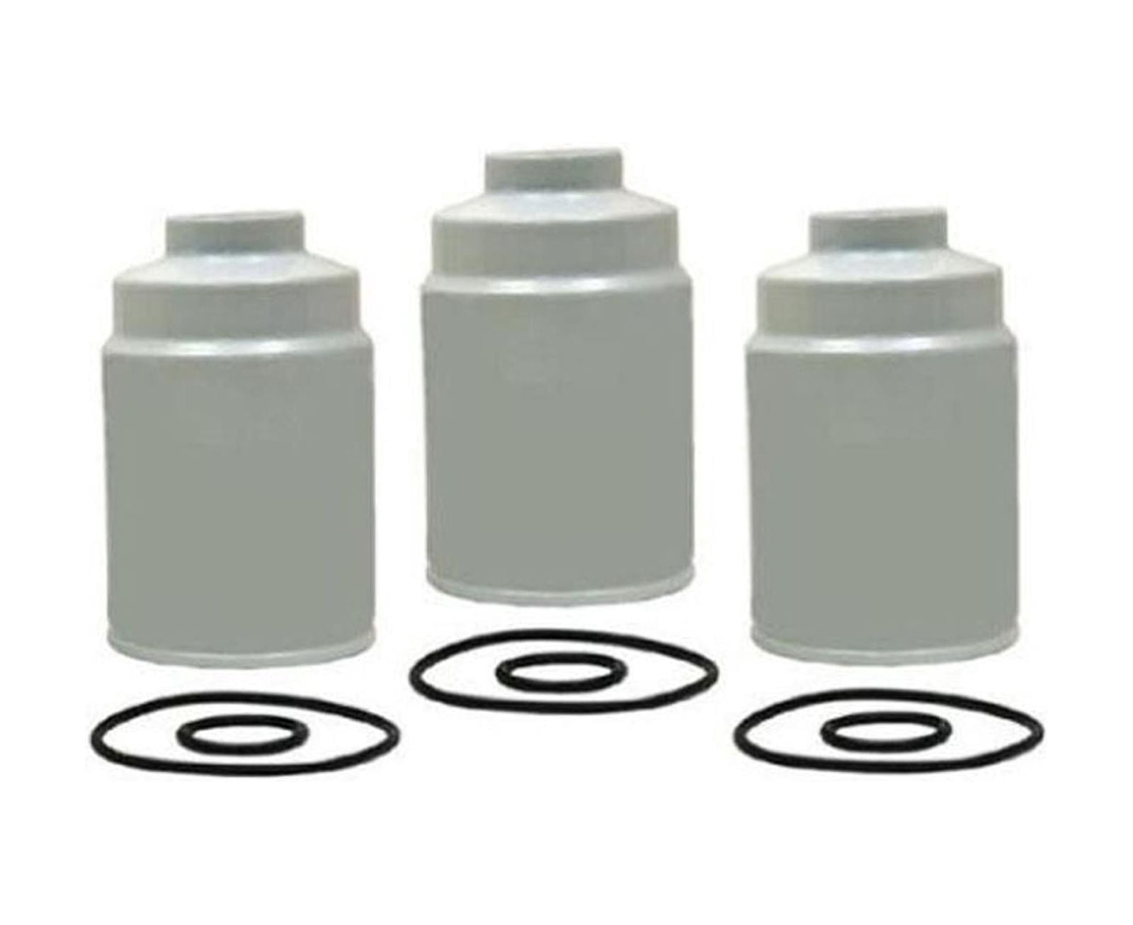 3 Pack of Duramax Diesel Fuel Filters For 01-15 Chevrolet GMC 6.6