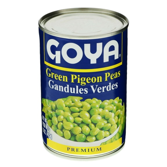 3 Pack of Goya Premium Green Pigeon Peas - 15 oz (Packaging Varies)