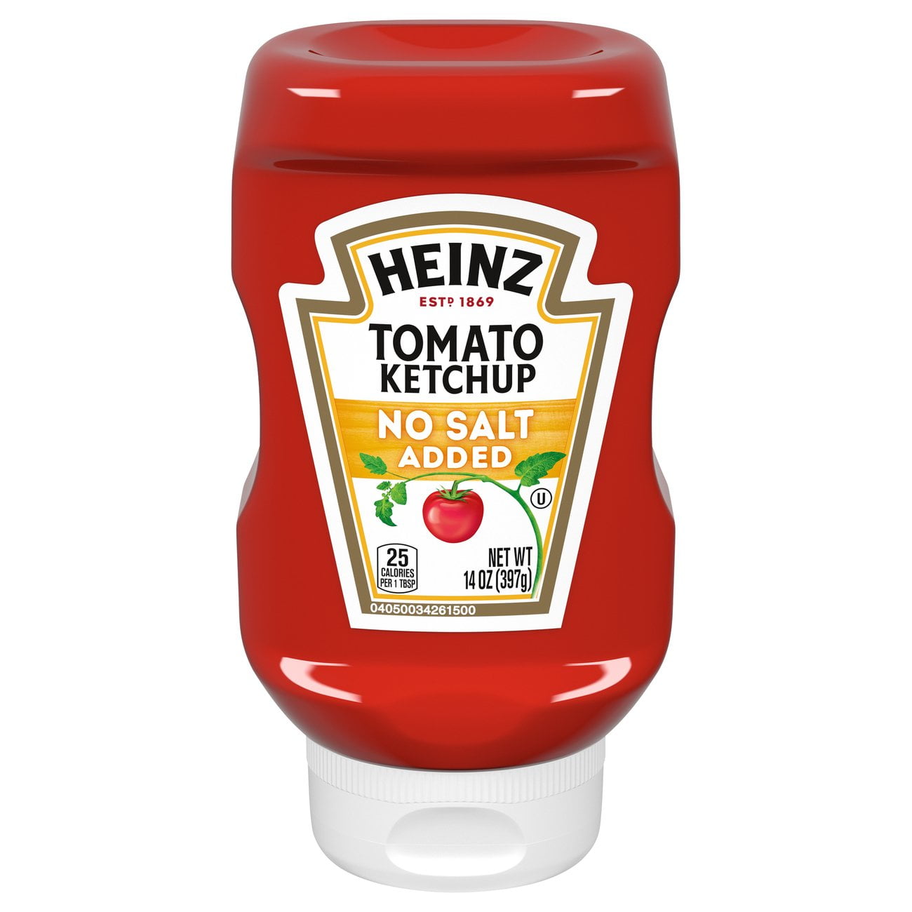 3 Pack of Heinz No Salt Tomato Ketchup - 14 oz (Packaging Varies)