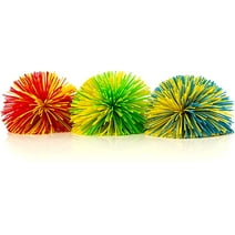 3-Pack of Monkey Stringy Balls (Latex-Free, BPA/Phthalate-Free) - Great Fidget / Stress / Sensory Toy