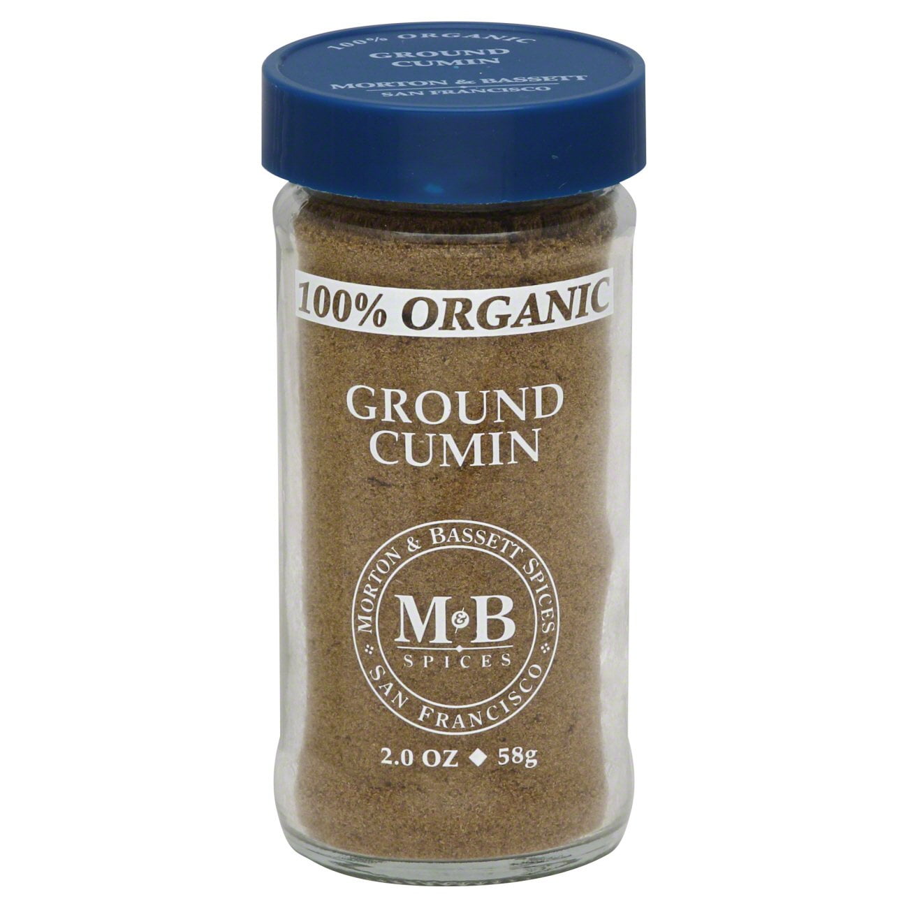 Pack Of 3 Morton & Bassett 100% Organic Ground Cumin, 2 oz (Package May Vary)