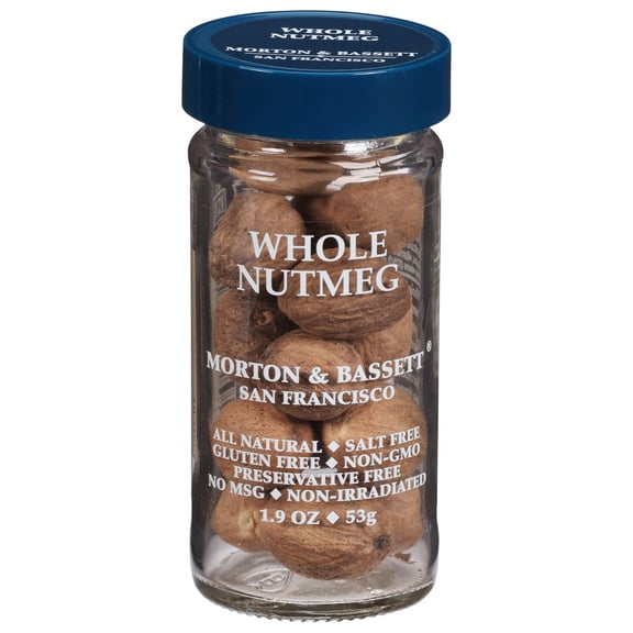 Pack Of 3 Morton & Bassett Whole Nutmeg, 1.9 oz (Package May Vary)
