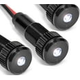 thumbnail image 1 of 3 Pack of PLUG-N-PLAY Instrument Cluster LED Indicator Light Dash Bulbs (Black Bezel, White LED), 1 of 3