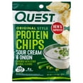 thumbnail image 1 of 3 Pack of Quest 19g Protein Chips - Sour Cream & Onion - 1.1 oz (Packaging Varies), 1 of 3