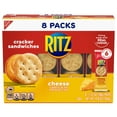 thumbnail image 1 of 3 Pack of Ritz Cheese Sandwich Crackers Snack Packs - 8 pk (Packaging Varies), 1 of 5