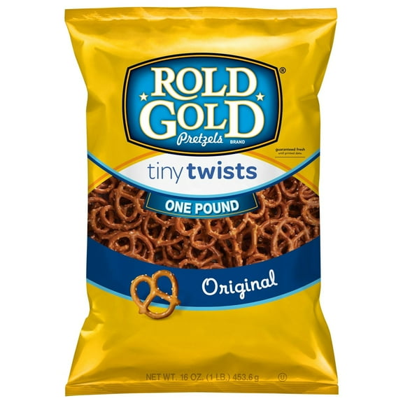 3 Pack of Rold Gold Tiny Twists Pretzels - 16 oz (Packaging Varies)