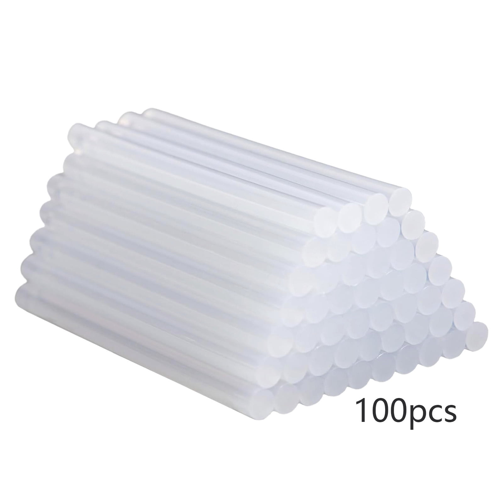 3 Packs 100pcs Clear Hot Glue Sticks for DIY Crafts Strong Adhesive Works on Metal Wood Glass High Temp Glue Gun Sticks for Home Office School Art Projects 7mm x 100mm Transparent Glue Sticks Bulk
