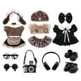 thumbnail image 1 of 3 Packs 17cm Doll Clothes, Doll Outfit and Accessories Set with Headphones, Camera, Glasses, Sunglasses, Shoes for 17cm Doll (Doll Not Included) Style C, 1 of 1