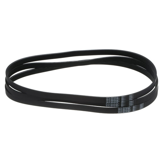 3 Packs 320J6 PJ V-Ribbed Belt 6 Ribs 32" Length, 0.55" Width, EPDM Poly V Belt